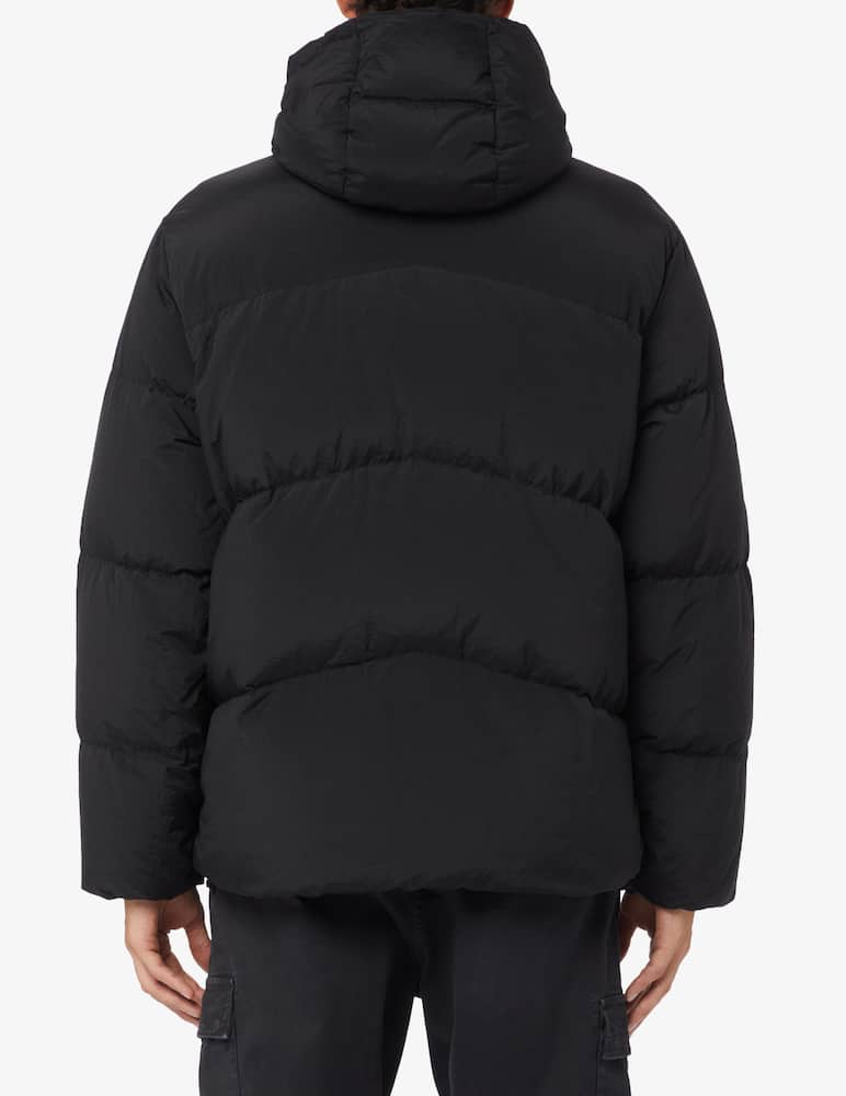 rinascente Stone Island Giacca imbottita con cappuccio metal reversibile