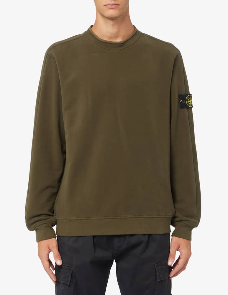 Stone Island Felpa girocollo stretch - immagine 1 Stone Island Felpa girocollo stretch - immagine 1