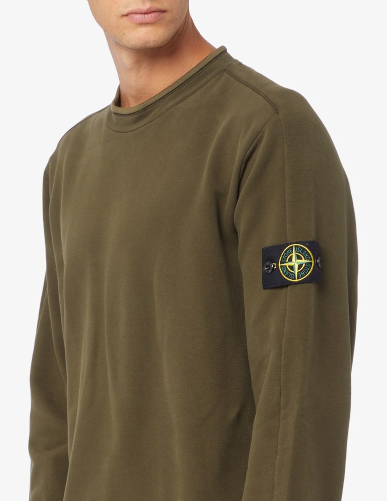 Stone Island Felpa girocollo stretch - immagine 4 Stone Island Felpa girocollo stretch - immagine 4
