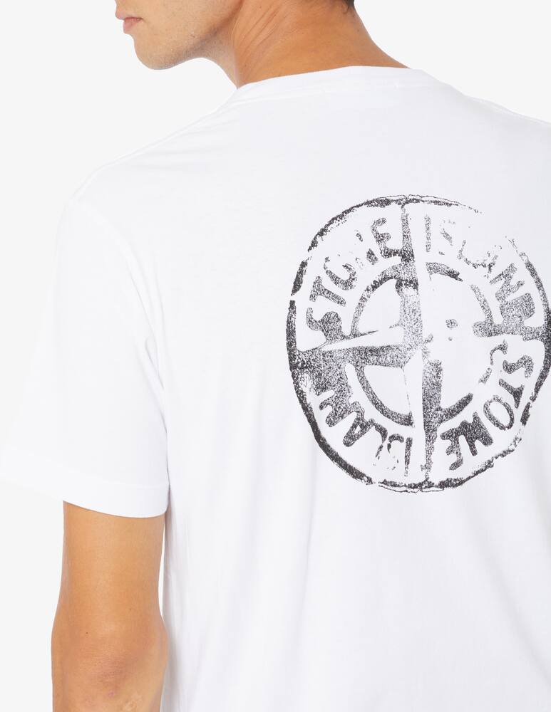 rinascente Stone Island Maglietta back logo