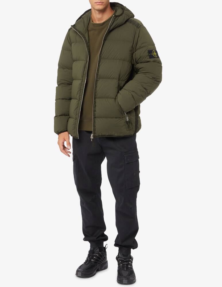 rinascente Stone Island Piumino con cappuccio new nylon