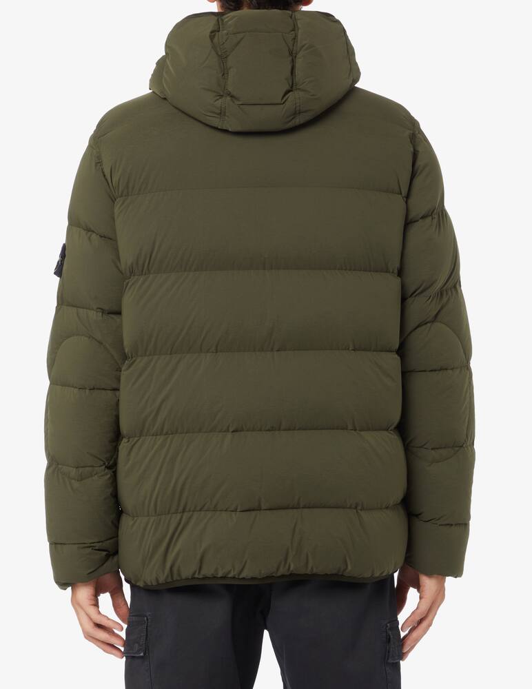 rinascente Stone Island Piumino con cappuccio new nylon