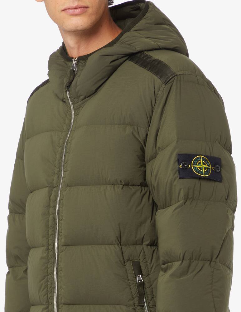 rinascente Stone Island Piumino con cappuccio new nylon