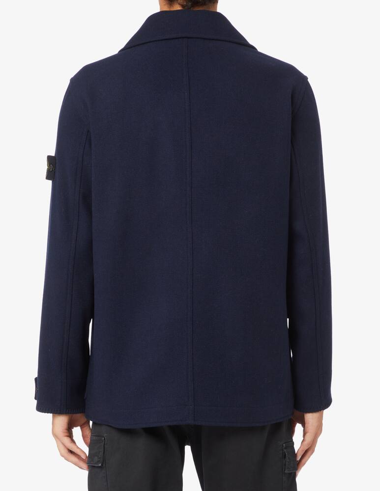 Stone Island Cappotto peacot panno - immagine 4 Stone Island Cappotto peacot panno - immagine 4