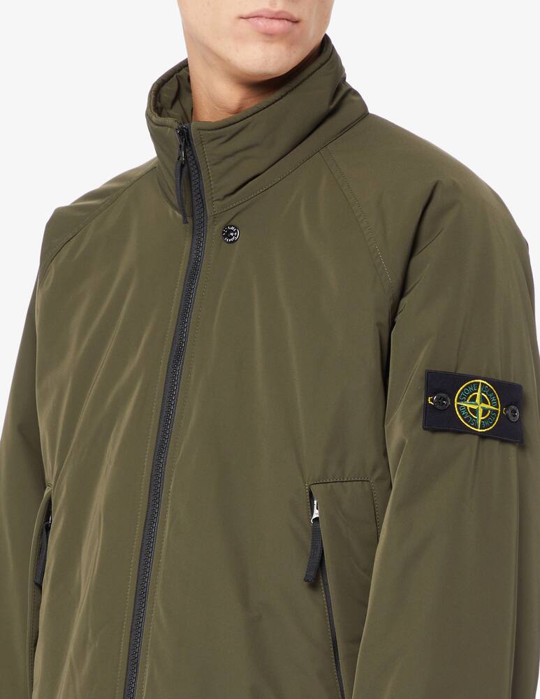 rinascente Stone Island Giacca manica raglan micro twill