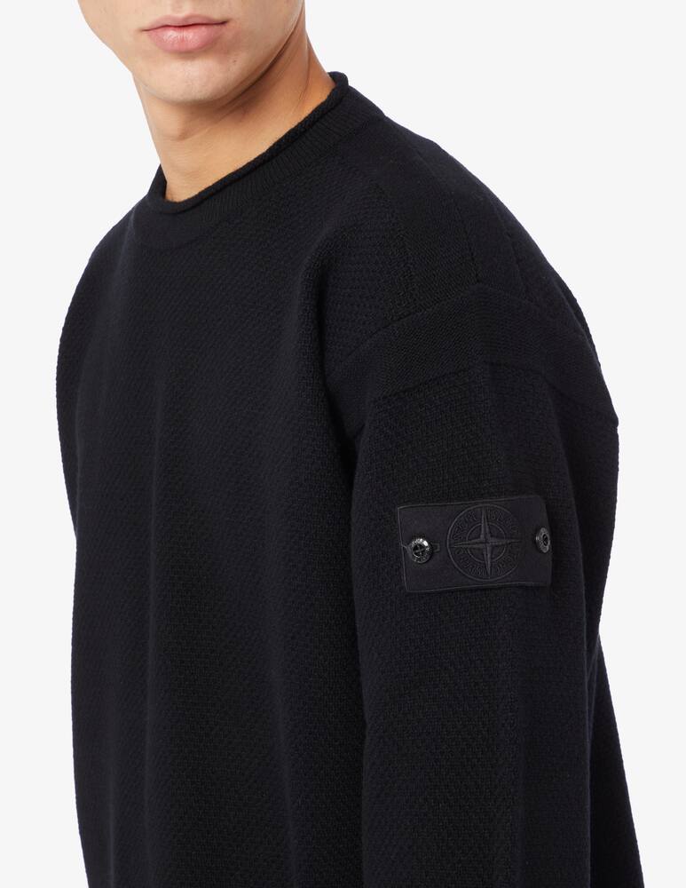 rinascente Stone Island Geelong ghost crewneck jumper