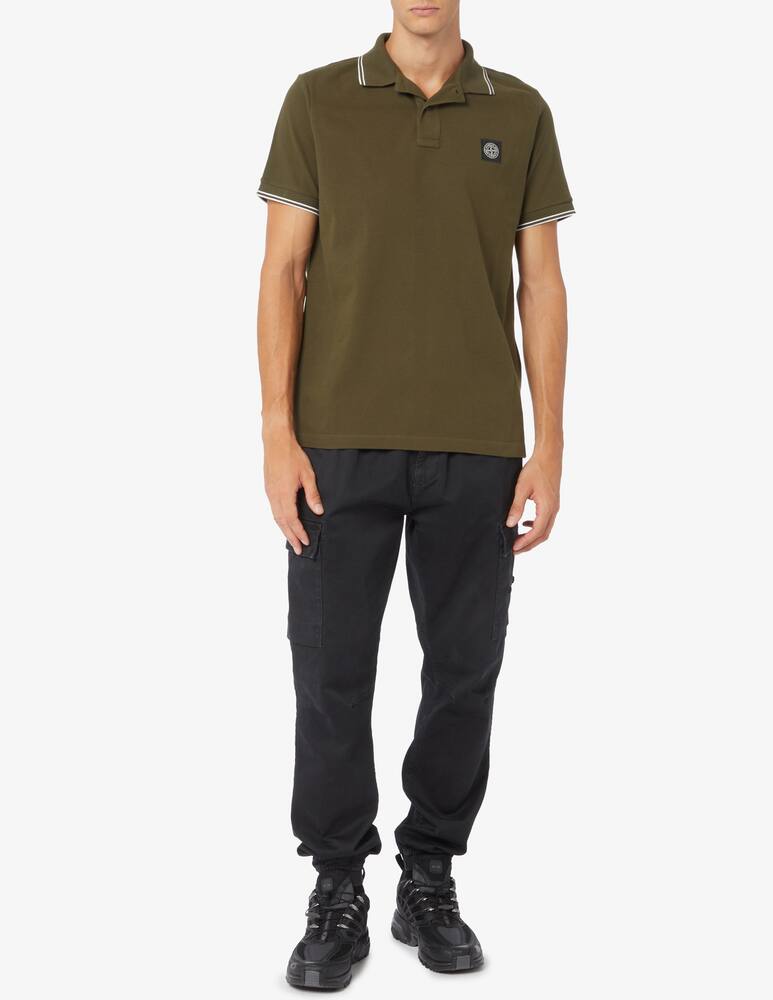 rinascente Stone Island Piquet polo shirt