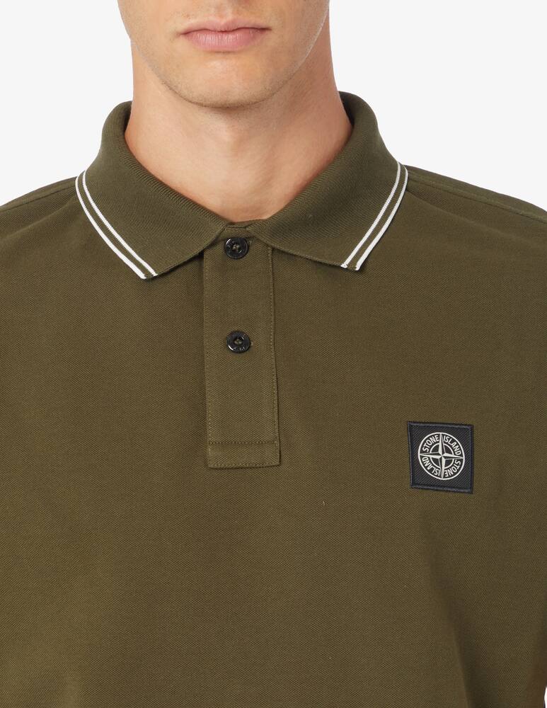 rinascente Stone Island Piquet polo shirt