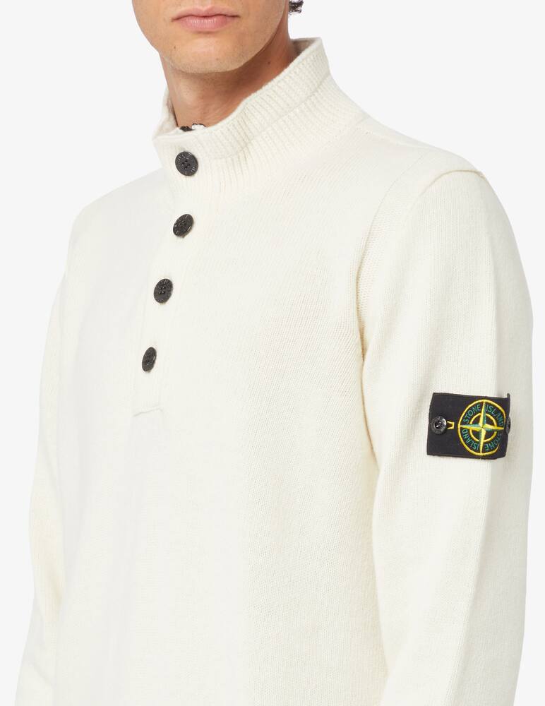 rinascente Stone Island Wool polo shirt