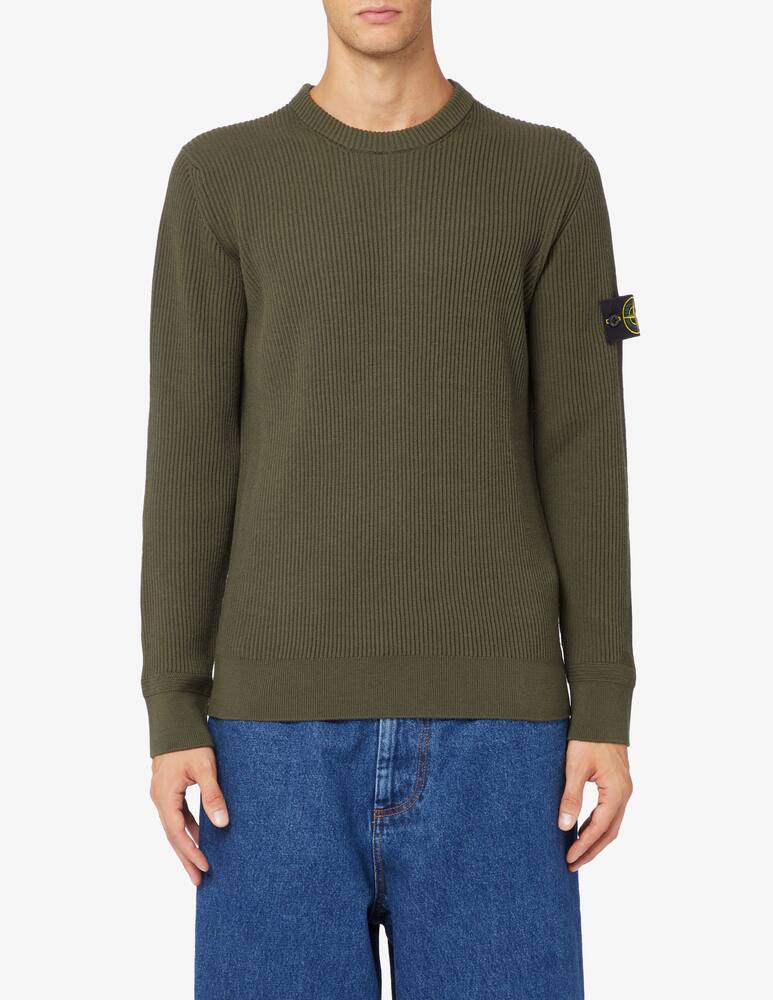 Stone Island Maglia girocollo costa inglese - immagine 1 Stone Island Maglia girocollo costa inglese - immagine 1