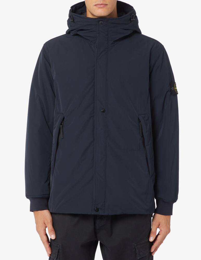 Stone Island Giacca micro twill con cappuccio - immagine 1 Stone Island Giacca micro twill con cappuccio - immagine 1