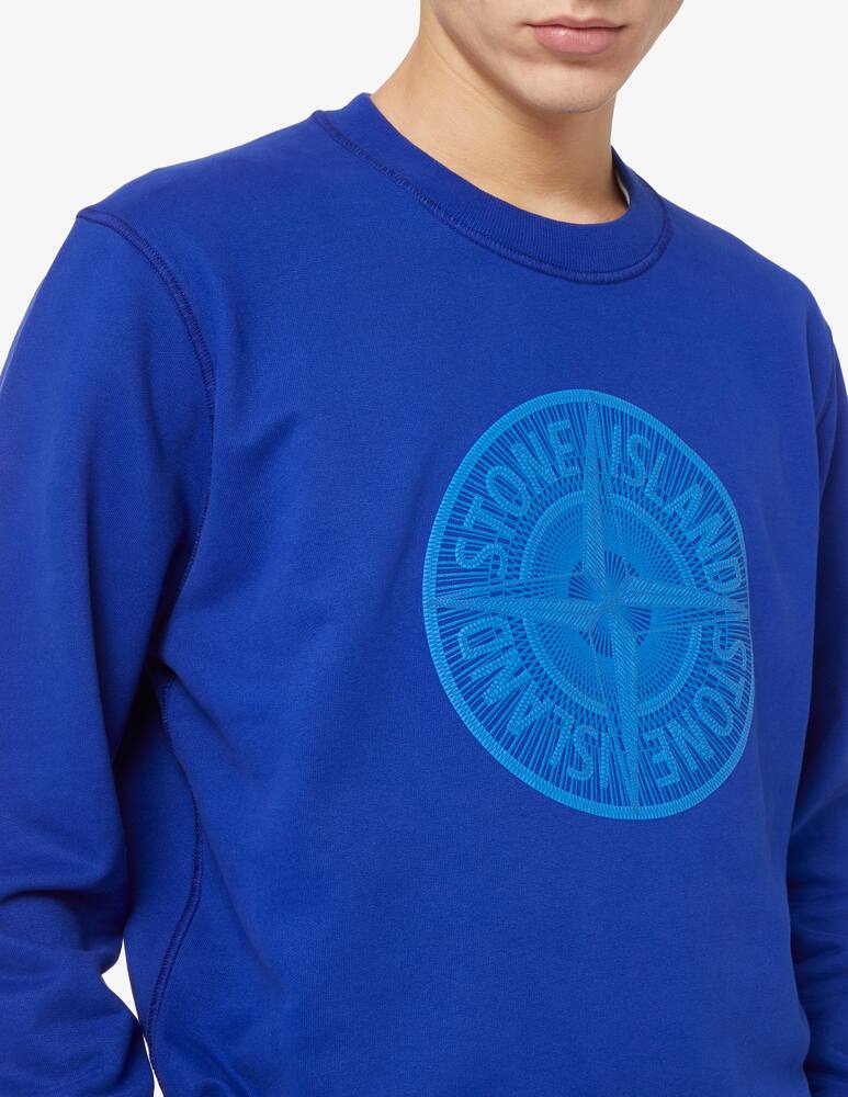 rinascente Stone Island Felpa girocollo stampa