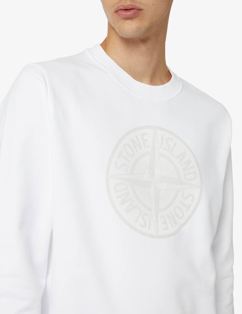 rinascente Stone Island Felpa girocollo stampa