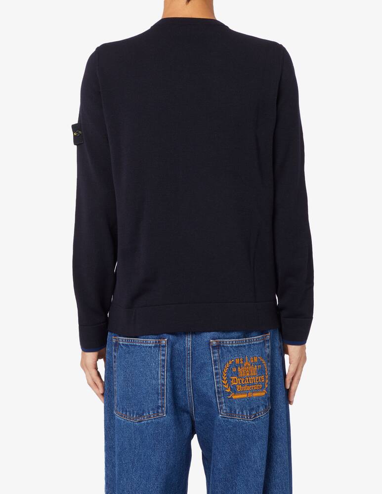 rinascente Stone Island Stretch wool crewneck jumper