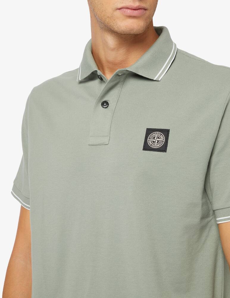 rinascente Stone Island Piquet polo shirt