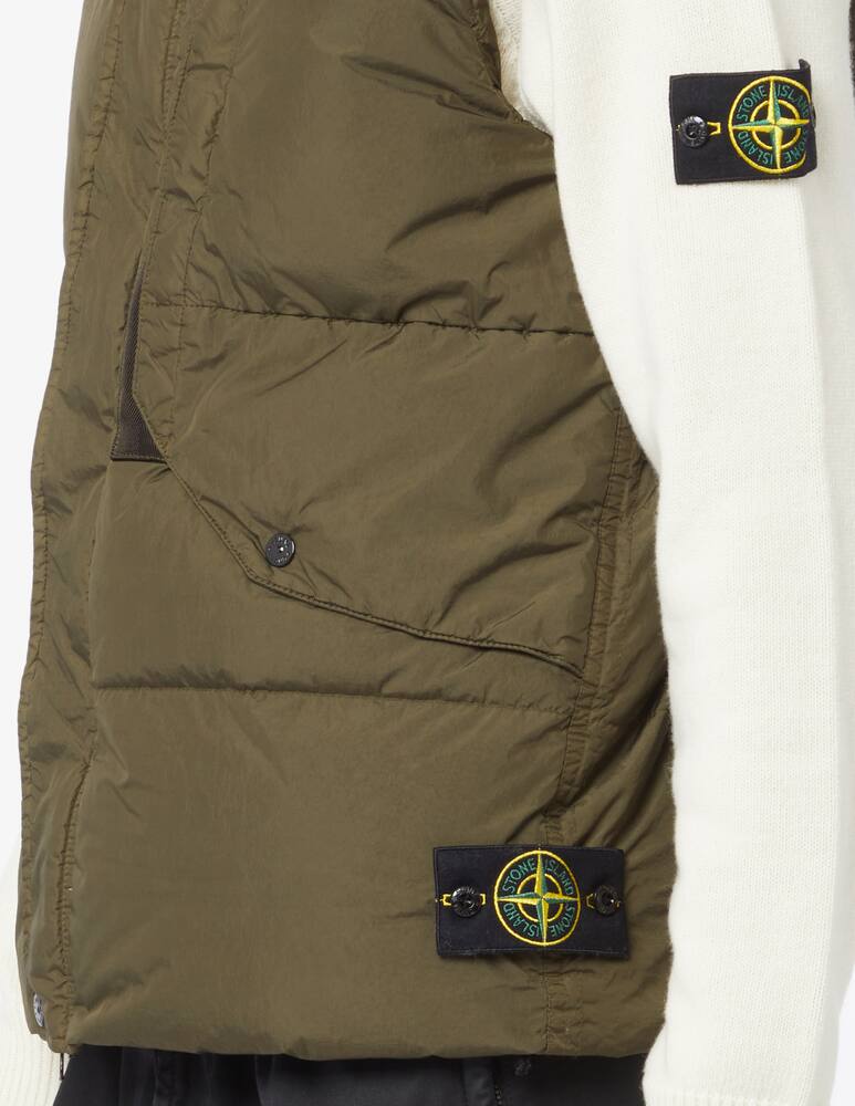rinascente Stone Island Gilet crinkle