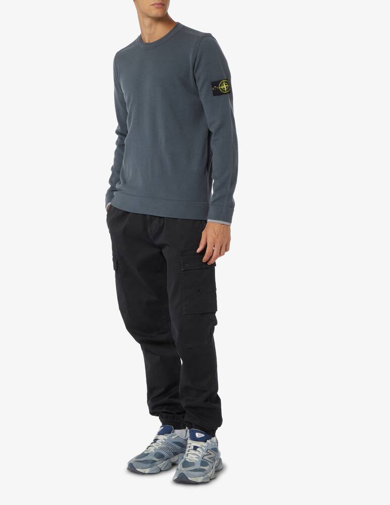 rinascente Stone Island Stretch wool crewneck jumper