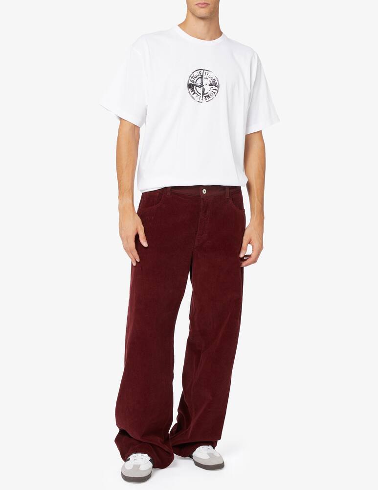 rinascente Stone Island Maglietta logo centrale