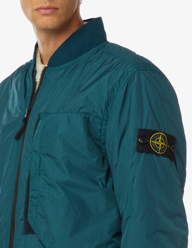 rinascente Stone Island Crinkle bomber jacket