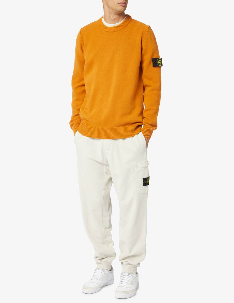 rinascente Stone Island Lambswool crewneck jumper