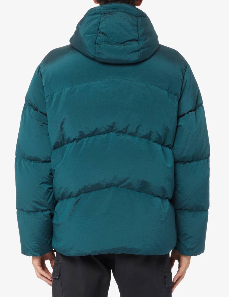 rinascente Stone Island Giacca imbottita con cappuccio metal reversibile