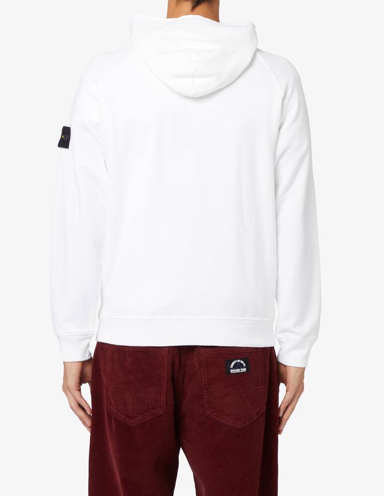 rinascente Stone Island Felpa stretch con cappuccio