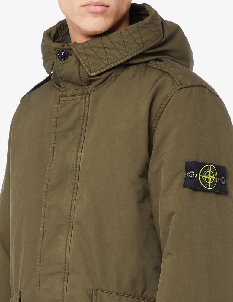 rinascente Stone Island Short parka piuma david