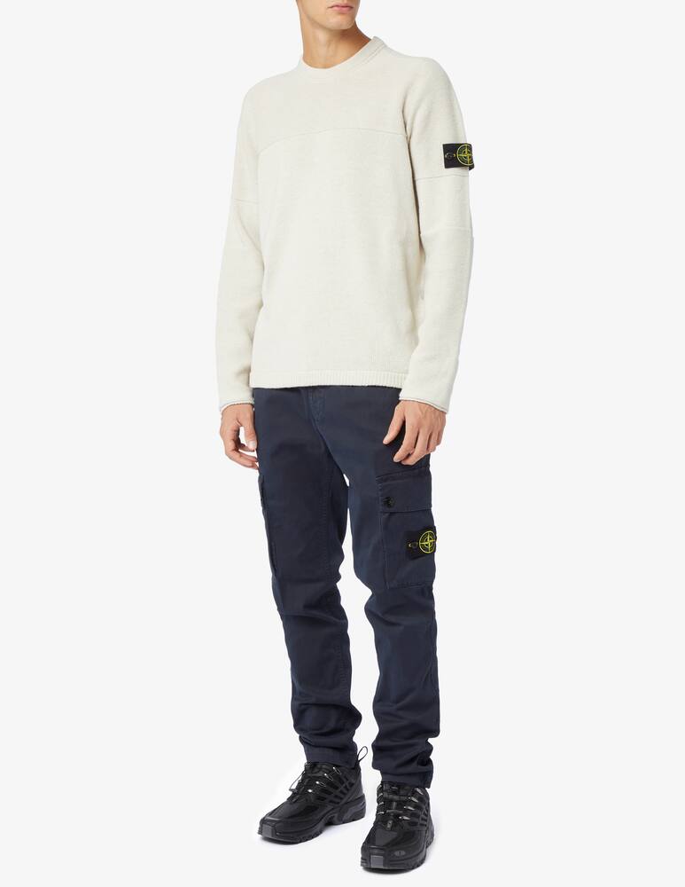 rinascente Stone Island Lambswool crewneck jumper