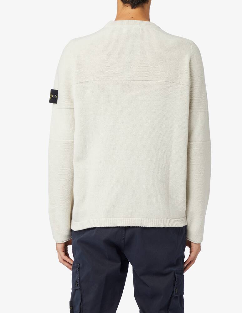 rinascente Stone Island Lambswool crewneck jumper