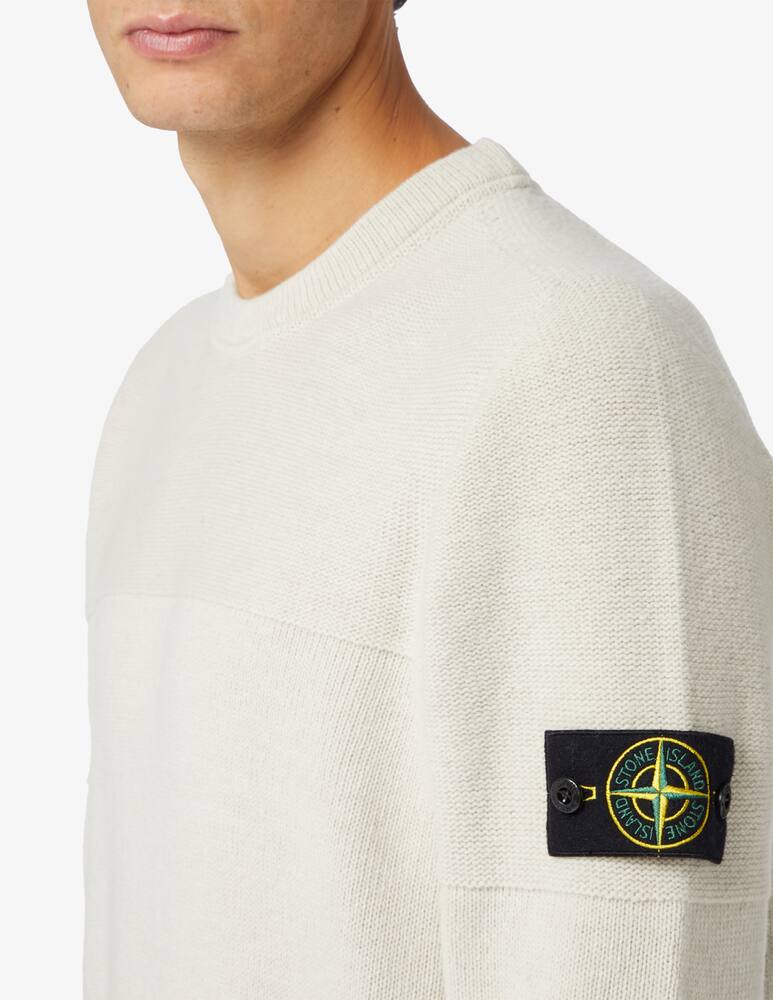 rinascente Stone Island Lambswool crewneck jumper