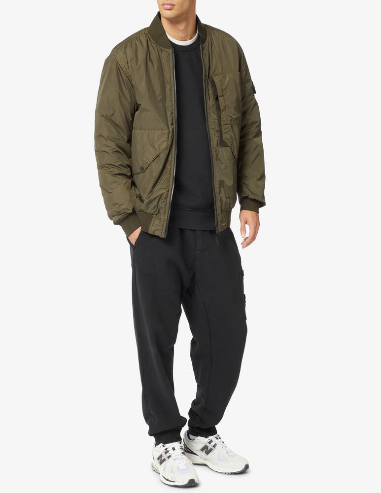 rinascente Stone Island Crinkle bomber jacket