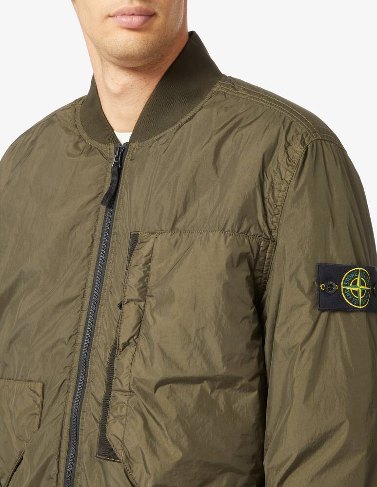 rinascente Stone Island Crinkle bomber jacket
