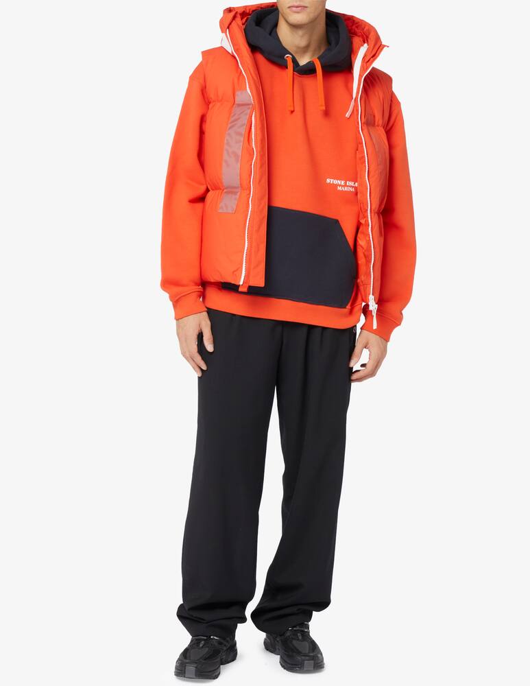 rinascente Stone Island Felpa con appuccio marina