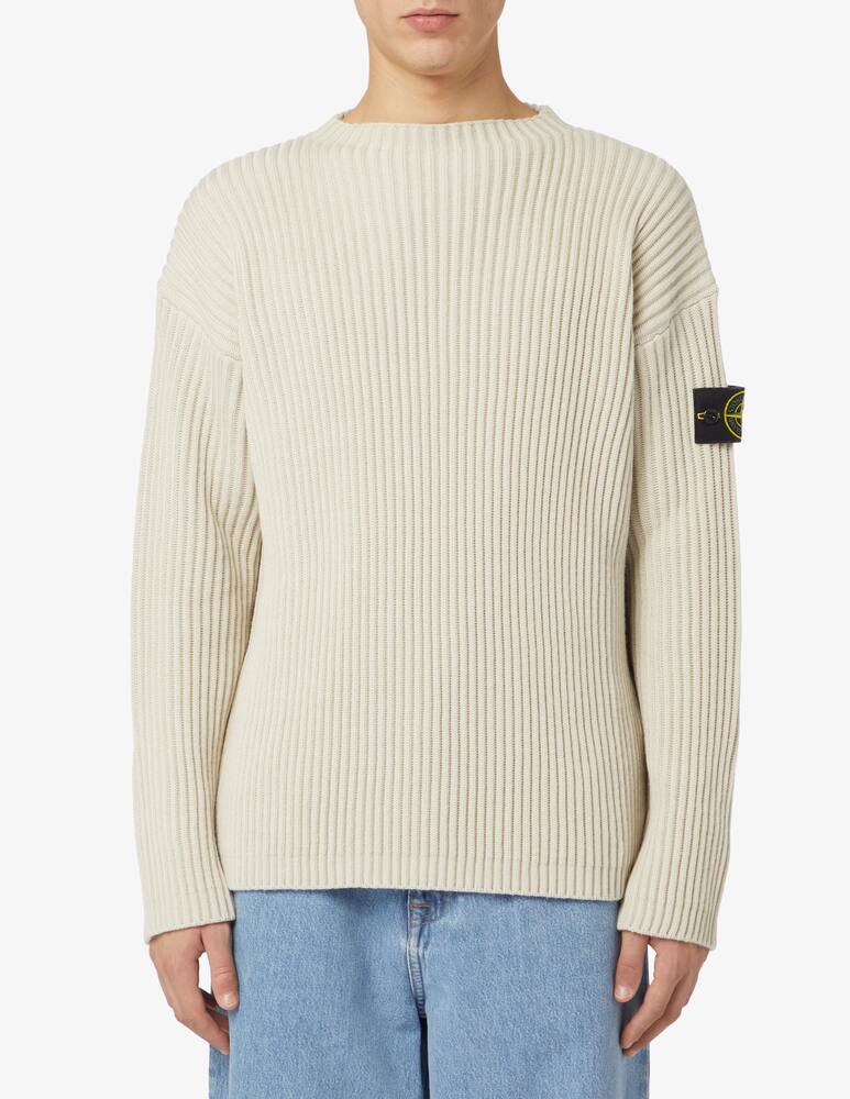 rinascente Stone Island Maglia grandecosta scollo barchetta