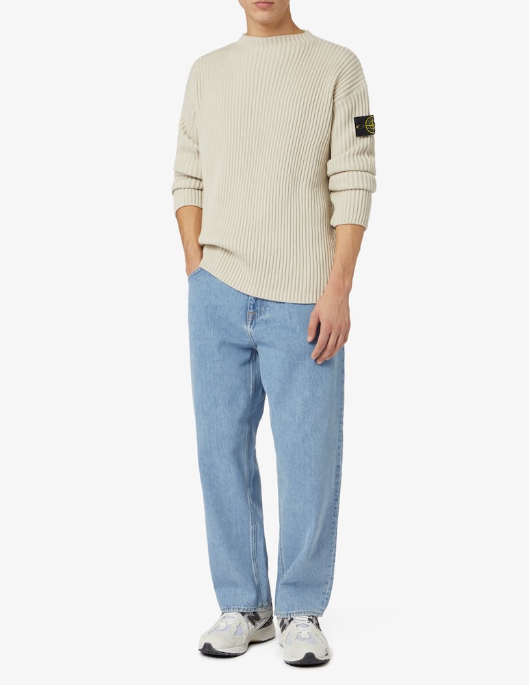 rinascente Stone Island Maglia grandecosta scollo barchetta