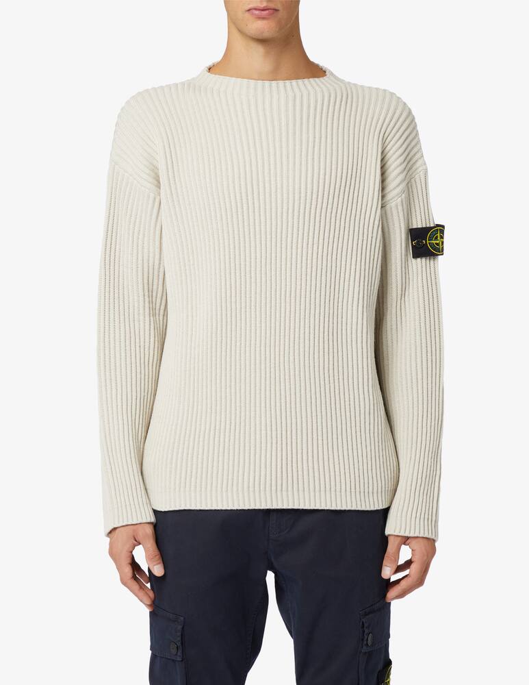 rinascente Stone Island Maglia grandecosta scollo barchetta