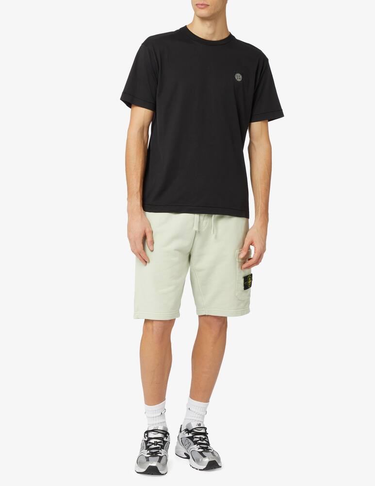 rinascente Stone Island Maglietta basica logo patch