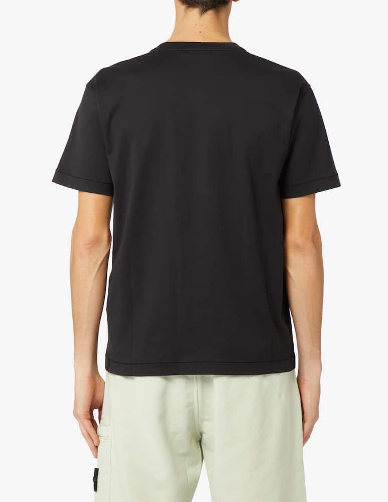 rinascente Stone Island Maglietta basica logo patch