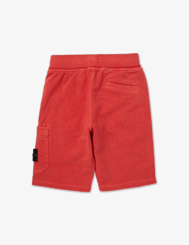 rinascente Stone Island Junior Pantaloni bermuda in felpa