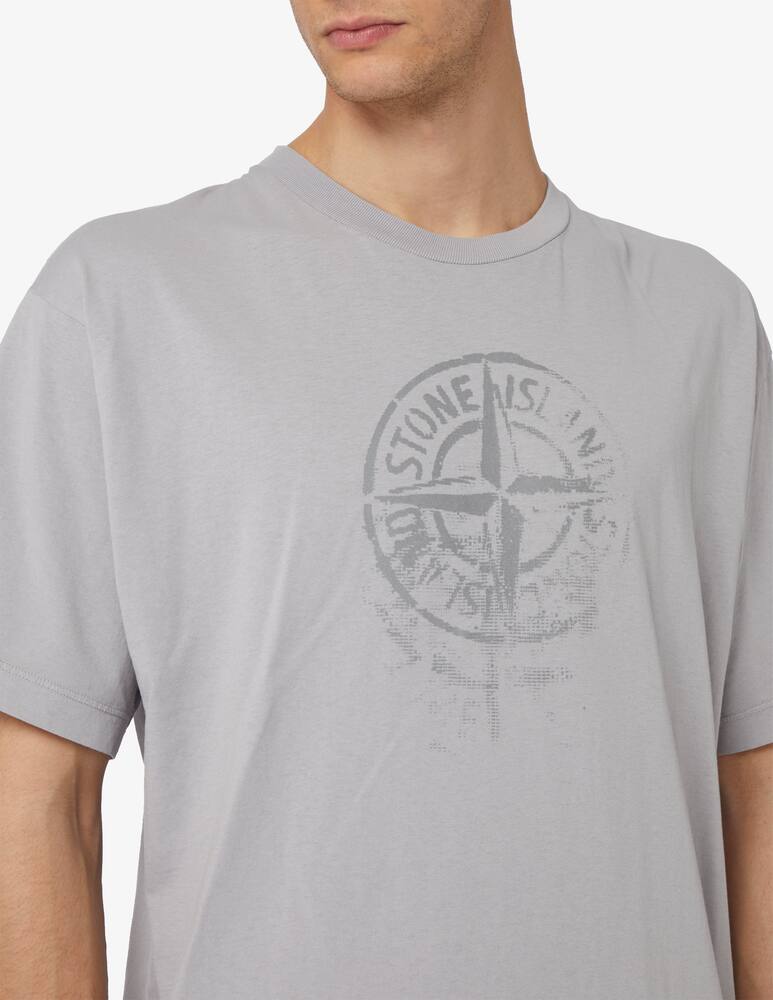 rinascente Stone Island Maglietta stampa reflective