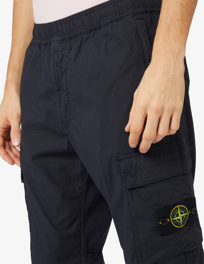 rinascente Stone Island Parachute canvas cargo trousers