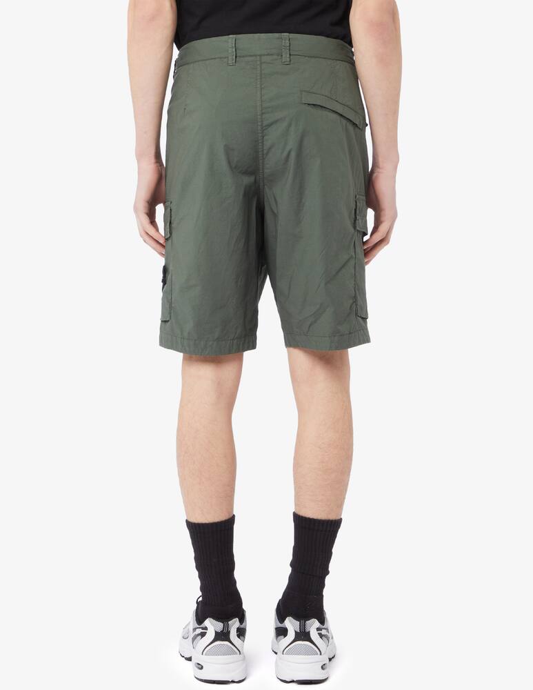 rinascente Stone Island Parachute canvas cargo bermuda