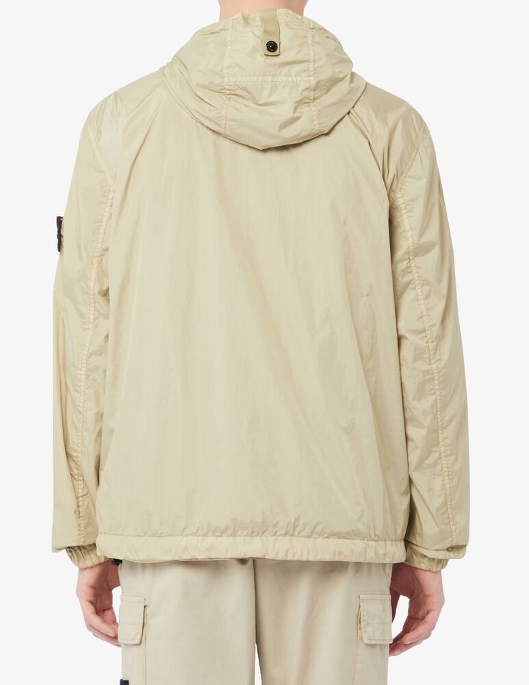 rinascente Stone Island Giacca crinkle con cappuccio