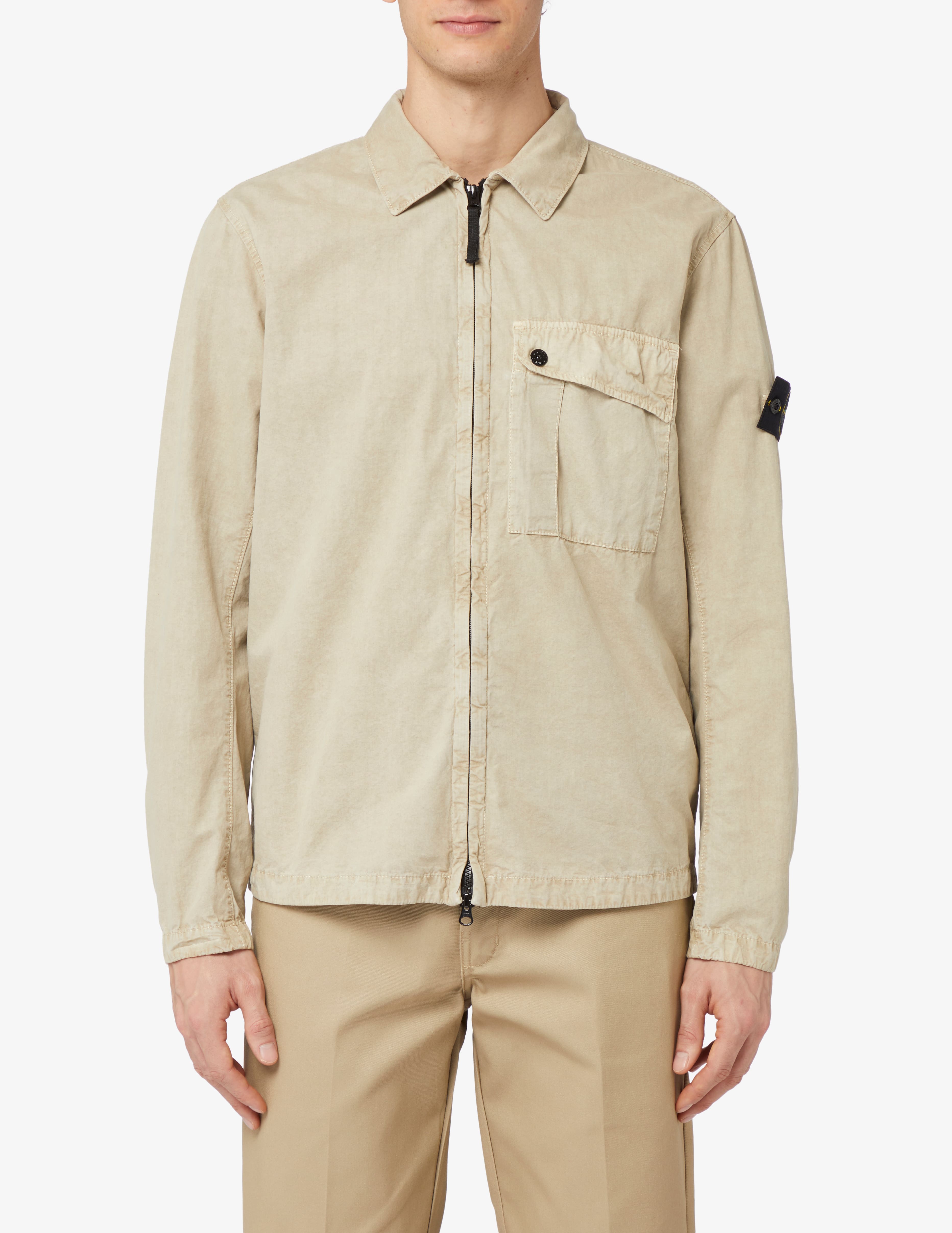 ジャケット・アウター STONE Tela GD Pocket Overshirt M STONE ISLAND
