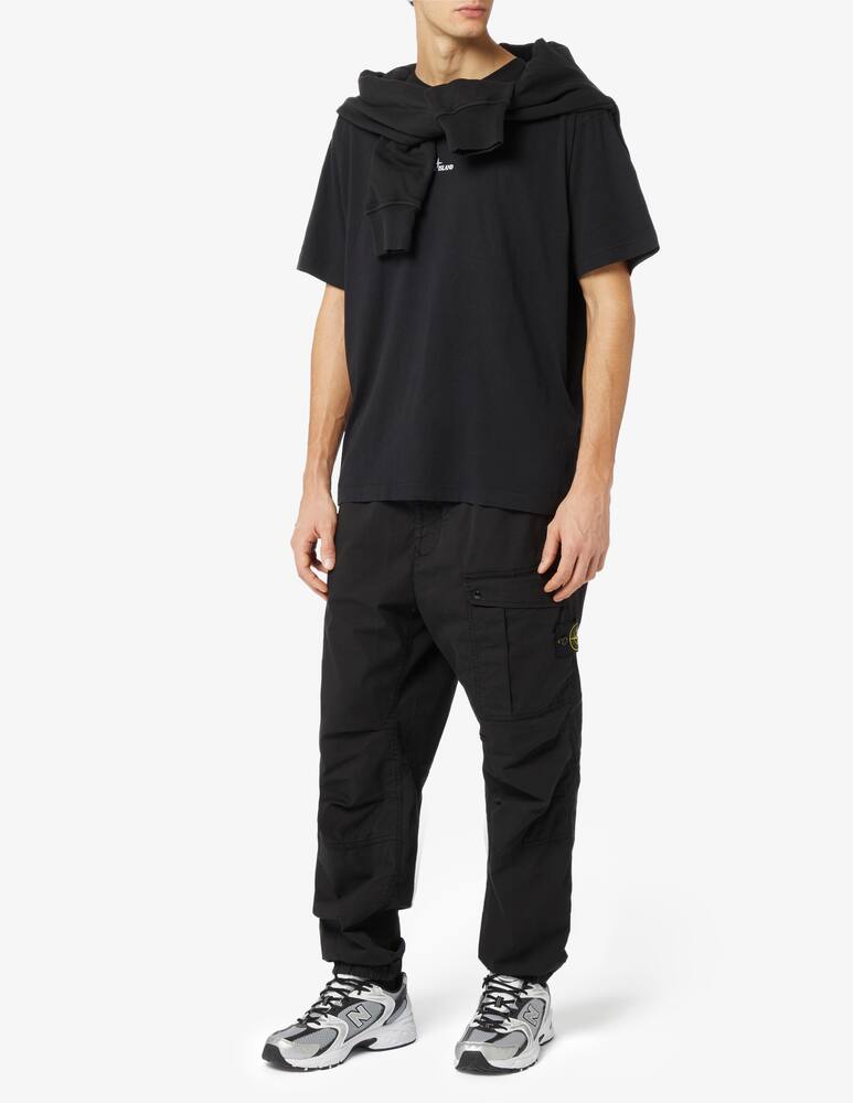 rinascente Stone Island Maglietta stampa poster retro