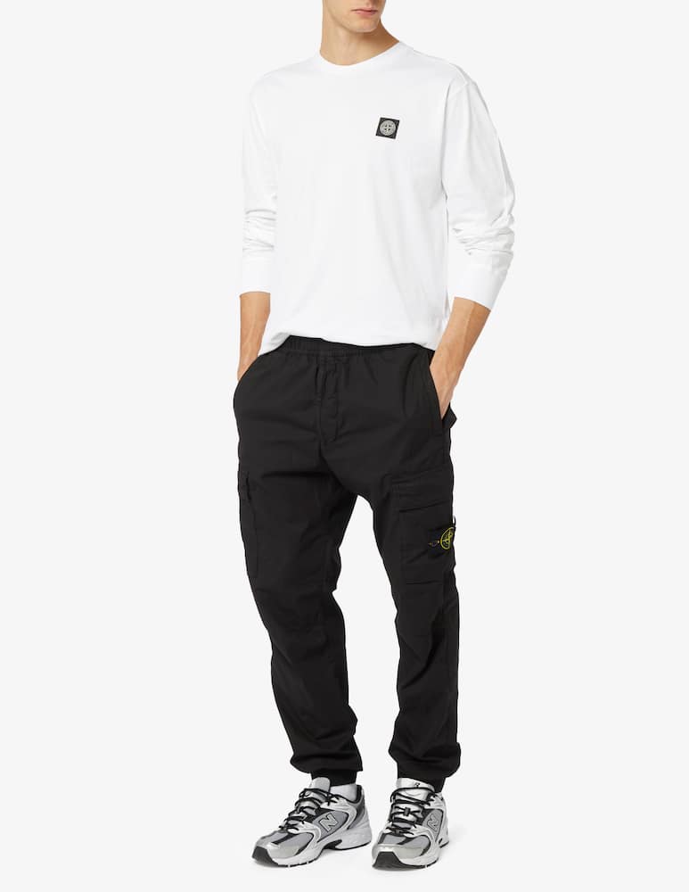 Stone Island Maglietta maniche lunghe loghino - immagine 2 Stone Island Maglietta maniche lunghe loghino - immagine 2