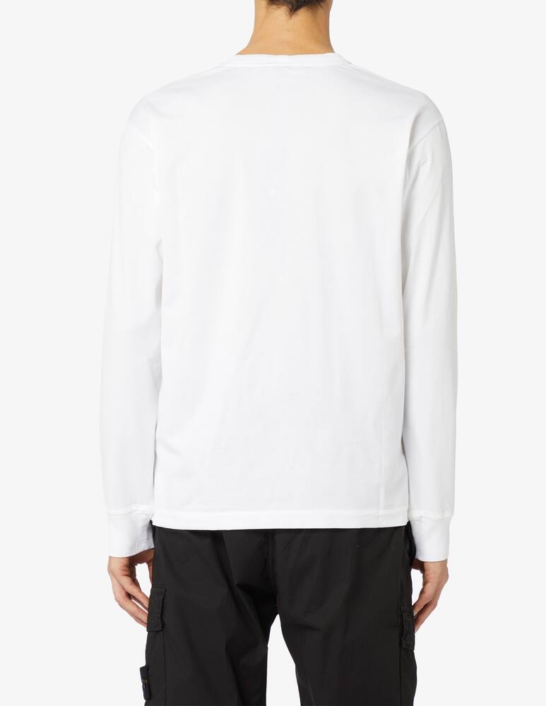 Stone Island Maglietta maniche lunghe loghino - immagine 3 Stone Island Maglietta maniche lunghe loghino - immagine 3