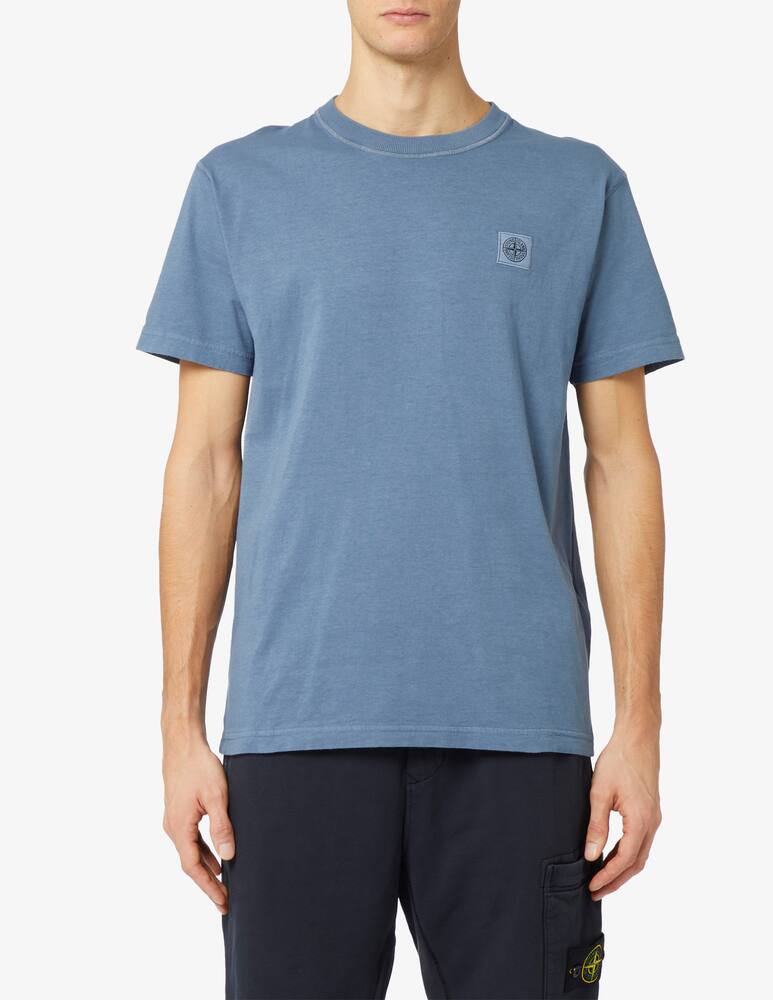 Stone Island Maglietta loghino lavata - immagine 1 Stone Island Maglietta loghino lavata - immagine 1