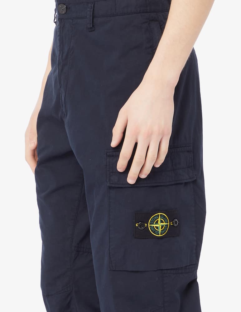 rinascente Stone Island Pantaloni cargo supima regular fit