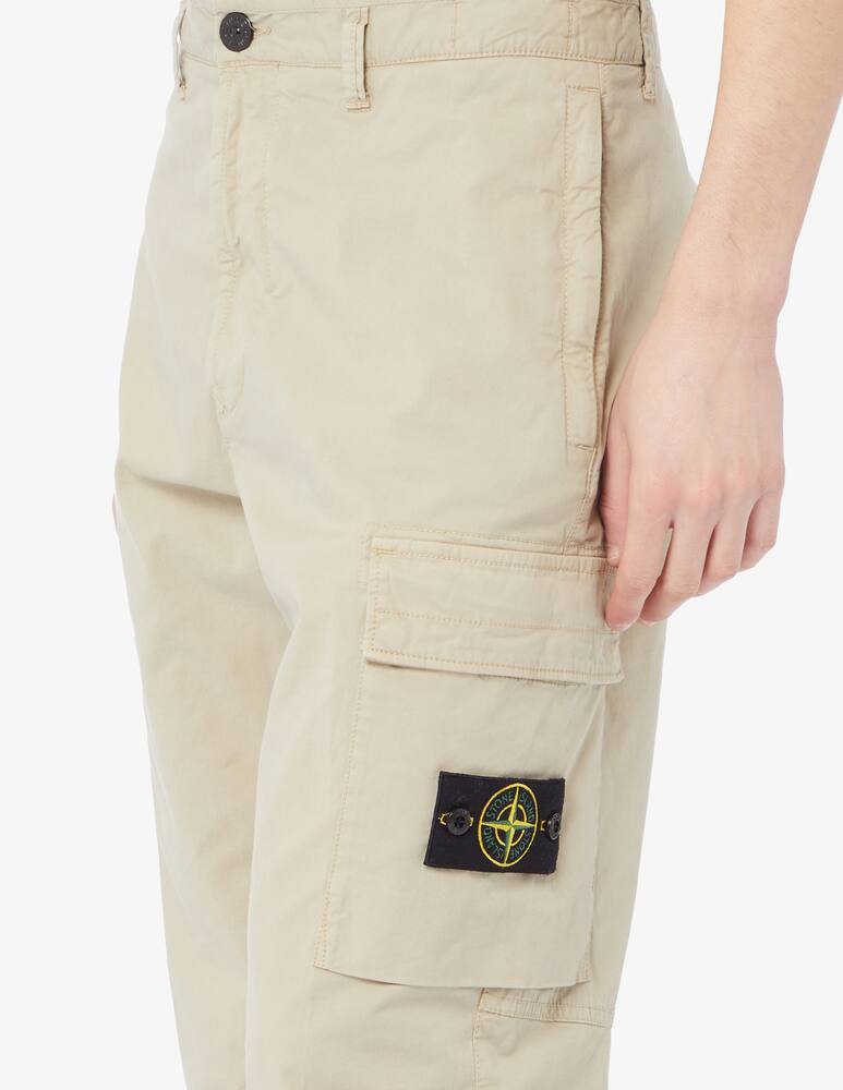 Stone Island Pantaloni cargo supima regular fit - immagine 4 Stone Island Pantaloni cargo supima regular fit - immagine 4